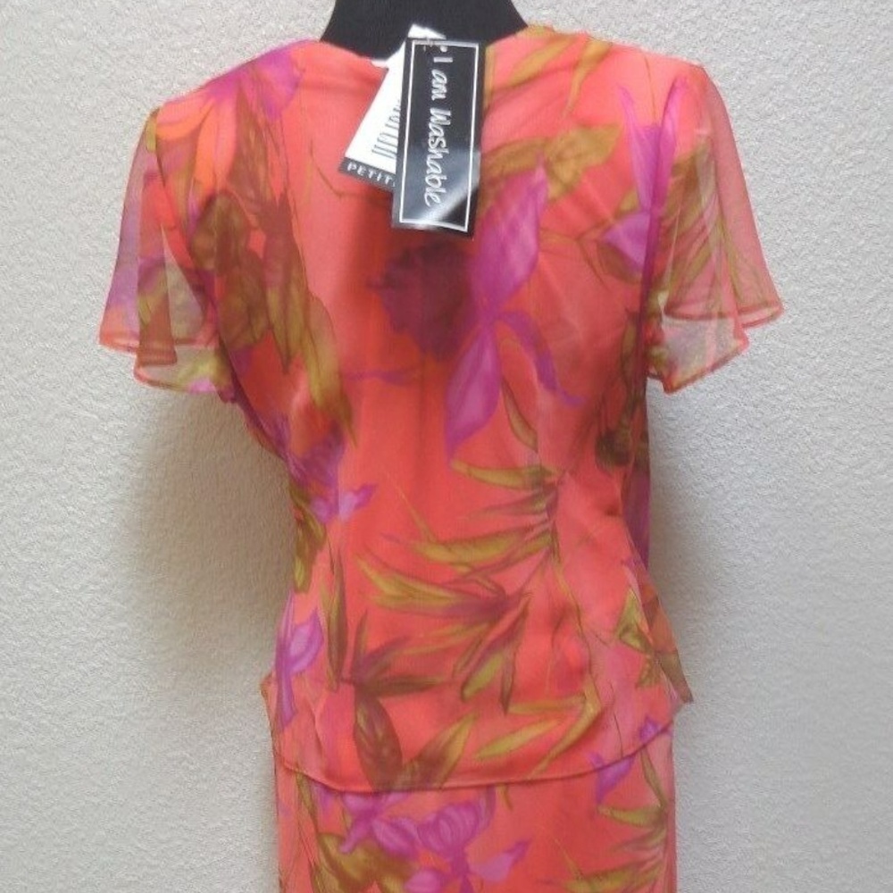 NWT Sheri Martin New York Petite Cocktail Dress 4P - Picture 5 of 6